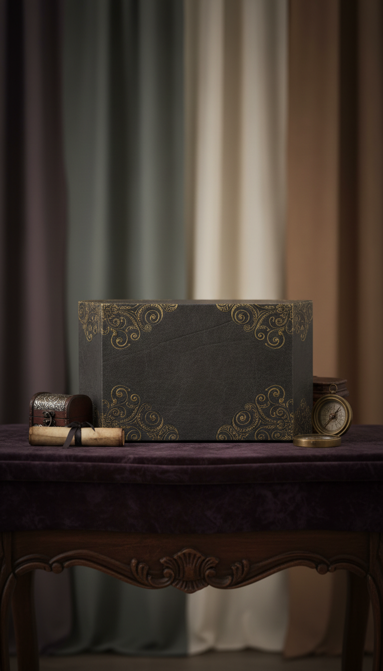 Velvet-Bound Mystery Book Set