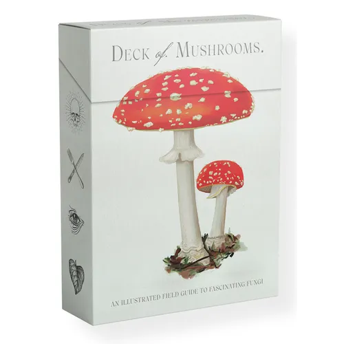 The Deck of Mushrooms: An Illustrated Field Guide to Fascinating Fungi