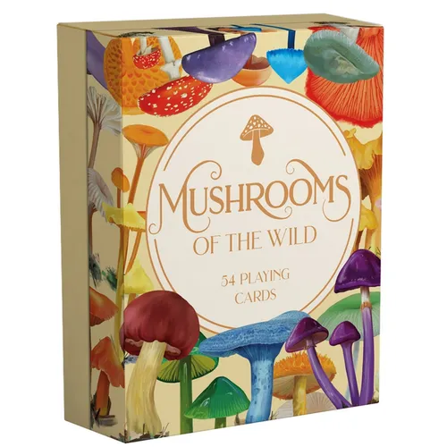 Mushrooms of the Wild: 54 Playing Cards